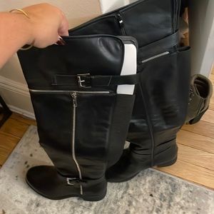 NWT TORRID WIDE CALF THIGH HIGH BOOTS